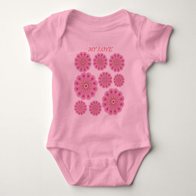 Baby Bodykostym T Shirt (Framsida)