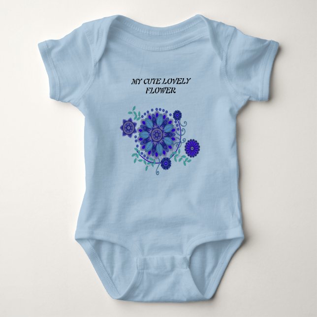 Baby Bodykostym T Shirt (Framsida)