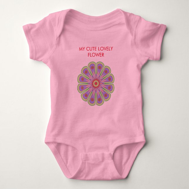Baby Bodykostym T Shirt (Framsida)
