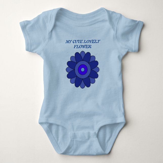 Baby Bodykostym T Shirt (Framsida)