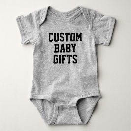 Baby Bodykostymen Anpassningsbar Baby ger en tom m T Shirt