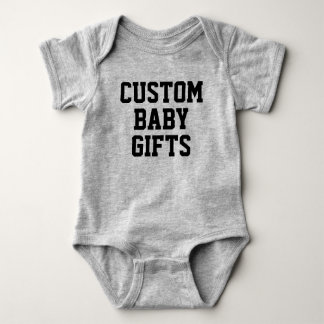 Baby Bodykostymen Anpassningsbar Baby ger en tom m T Shirt