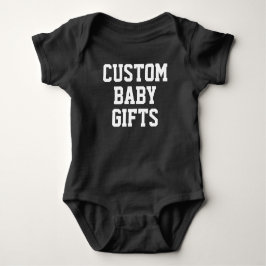 Baby Bodykostymen Anpassningsbar Baby ger en tom m T Shirt