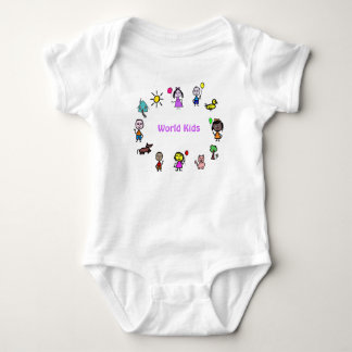 Baby Bodyoverall Världens Barn T Shirt