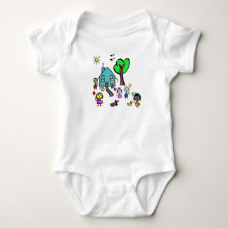 Baby Bodyoverall Världens Barn T Shirt