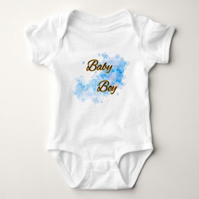 Baby Bodyställ med ärmar för spädbarn T Shirt (Framsida)