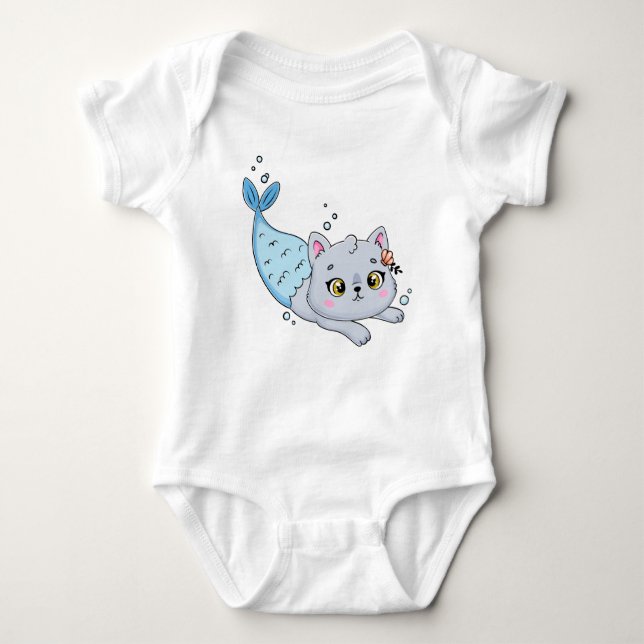 Baby Bodyställ med ärmar för spädbarn T Shirt (Framsida)