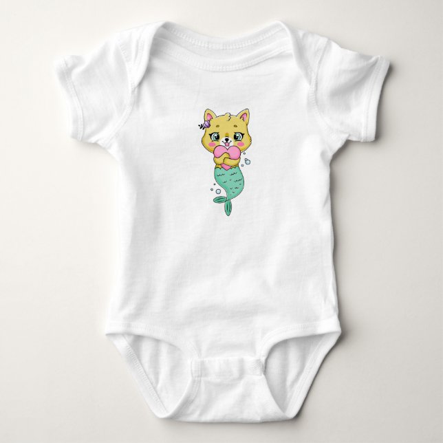 Baby Bodyställen Overall för spädbarn T Shirt (Framsida)