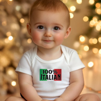 Baby Bodysuit 100% Italiensk - Arvstolthet T Shirt