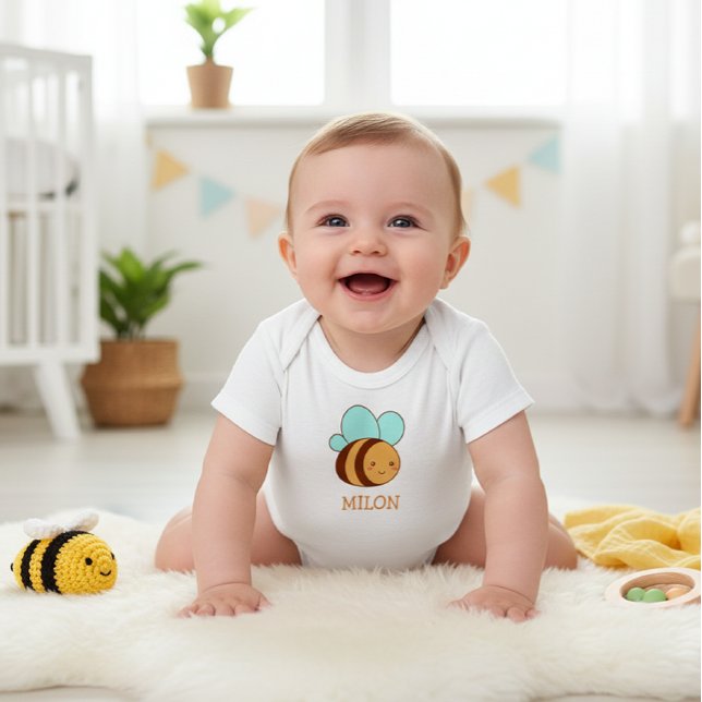  Baby Bodysuit Adorable Bee Design  T Shirt (Skapare uppladdad)