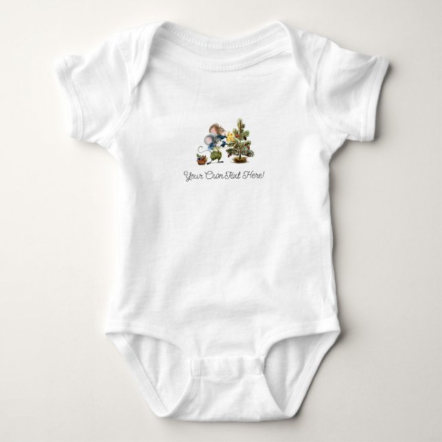 Baby Bodysuit - Christmas T Shirt (Framsida)
