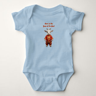 Baby bodysuit född under getens år t shirt