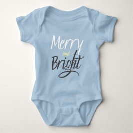 Baby Bodysuit: Glad och Ljus (blå) T Shirt