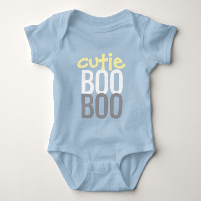 Baby Bodysuit : HALLOWEEN Cutie Boo #6 T Shirt (Framsida)