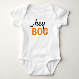 Baby bodysuit - hey BOO spöke / fladdermöss T Shirt