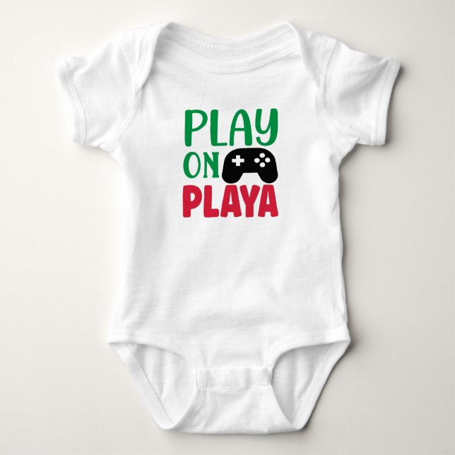 Baby bodysuit i jersey t shirt (Framsida)