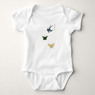 BABY BODYSUIT JAPANESE WOODBLOCK UTTRYCKBUTTERFLIE T SHIRT