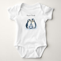 Baby bodysuit | Personlig pingvin