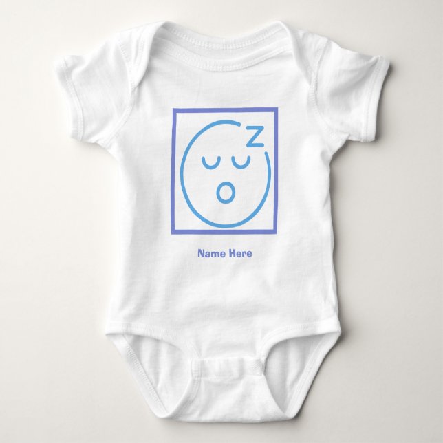 Baby Bodysuit Present För Pojkar, Anpassa T Shirt (Framsida)