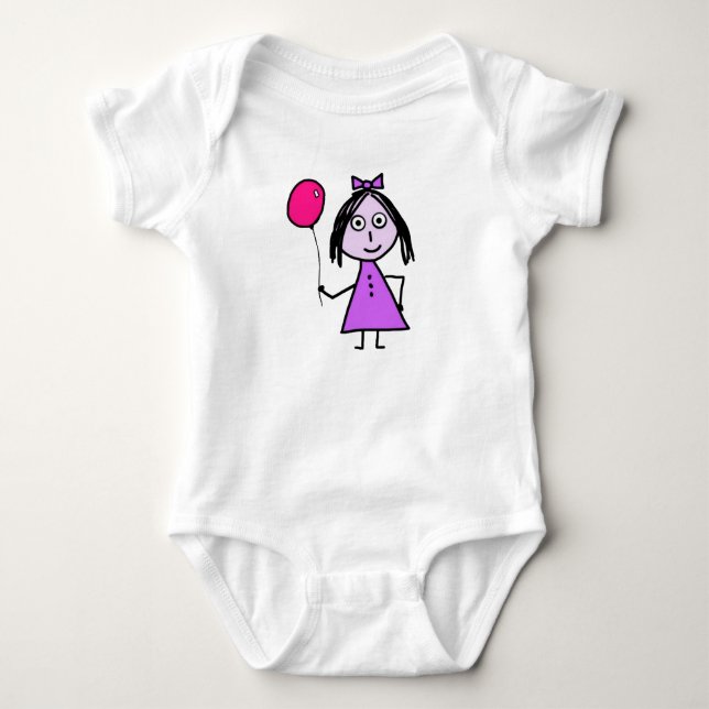 Baby bodysuit World Kids T Shirt (Framsida)