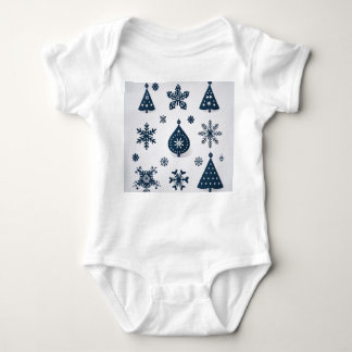Baby bodysuits till jul t shirt