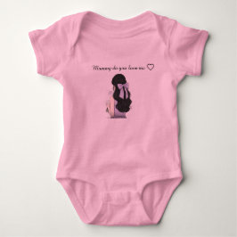 Baby bodysuits tryck på den. t shirt