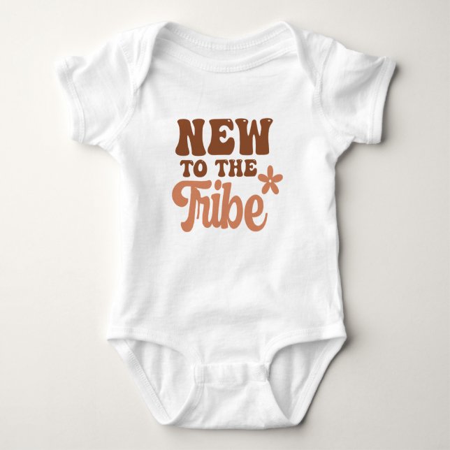 Baby Boho ny i stammen T Shirt (Framsida)