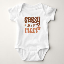 Baby Boho Sassy som Mamma T Shirt