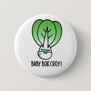 Baby Bok Choy Funny Veggie Pun Knapp