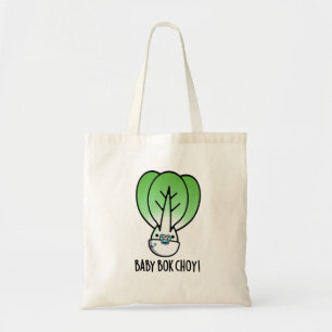 Baby Bok Choy Funny Veggie Pun Tygkasse