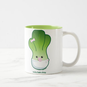 Baby Bok Choy Två-Tonad Mugg