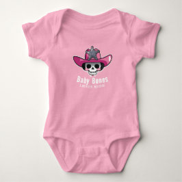 Baby Bones Halloween, Skeleton Cowgirl Personalize T Shirt