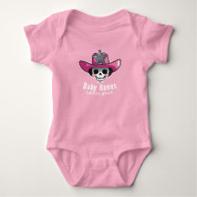 Baby Bones Halloween, Skelett Cowgirl Personlig