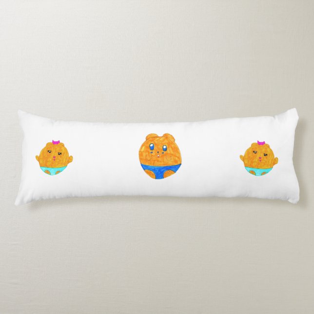 baby bönor kroppskudde (Framsidan)