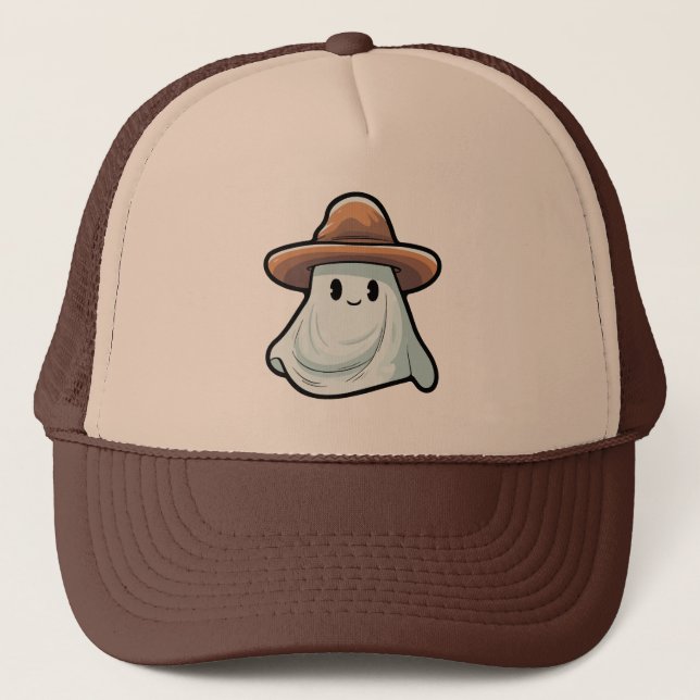 Baby Boo Cowboy Ghost Halloween Kollektion Keps (Framsida)