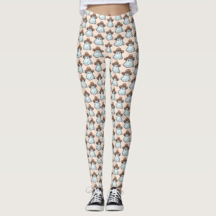 Baby Boo Cowboy Ghost Halloween Kollektion Leggings