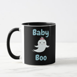 Baby Boo Cute Halloween Kids eller Par Gift Mugg