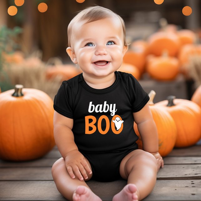 Baby Boo-familjen som matchar Halloween Black-Oran T Shirt (Skapare uppladdad)