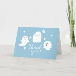 Baby Boo Ghost Boy Shower Tack Kort