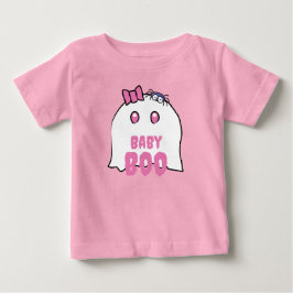 Baby Boo Girl Adsible Halloween Ghost Family T Shirt