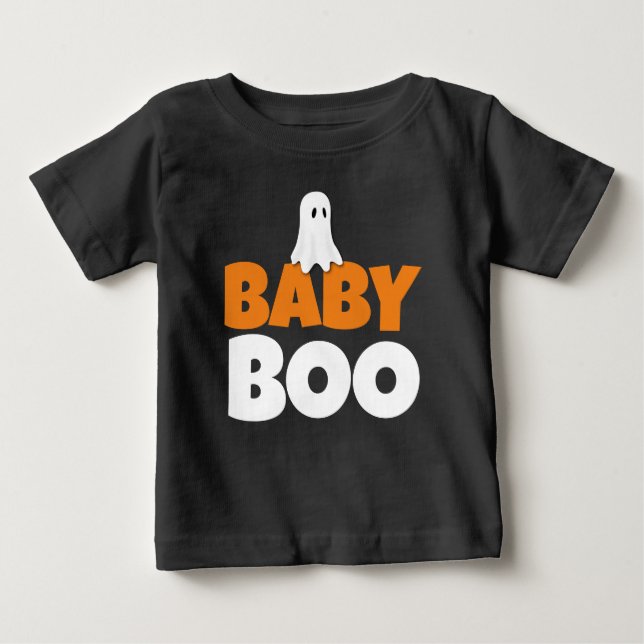 BABY BOO HALLOWEEN JERSEY T-Shirt (Framsida)