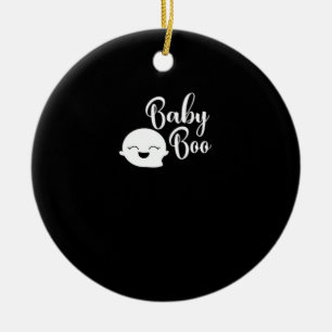 Baby Boo Halloween Julgransprydnad Keramik