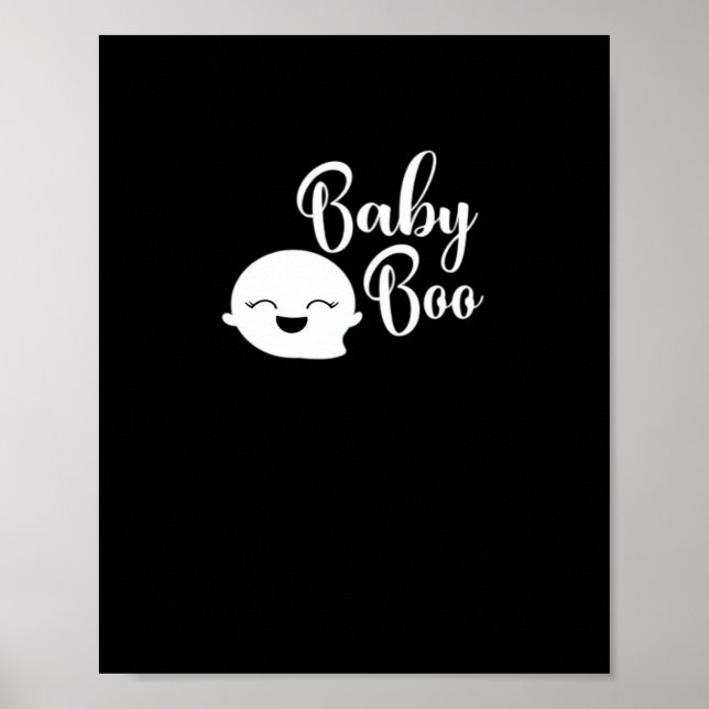Baby Boo Halloween Poster (Framsidan)