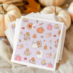 Baby Boo Lilac Whimsical Bokar Baby Shower Pappersservett