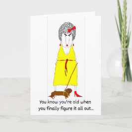 Baby Boomer Birthday Card Kort