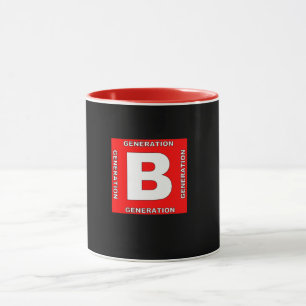 Baby Boomer generation mugg. Mugg