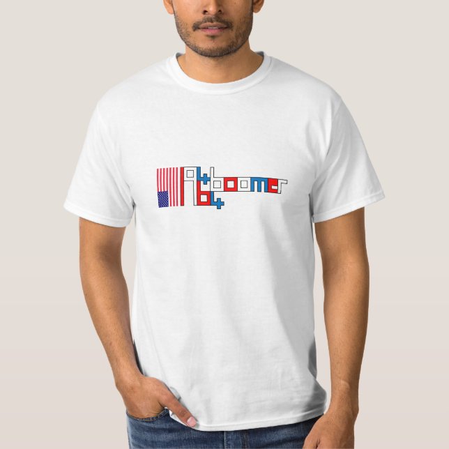 Baby boomer generation T-shirt (Framsida)