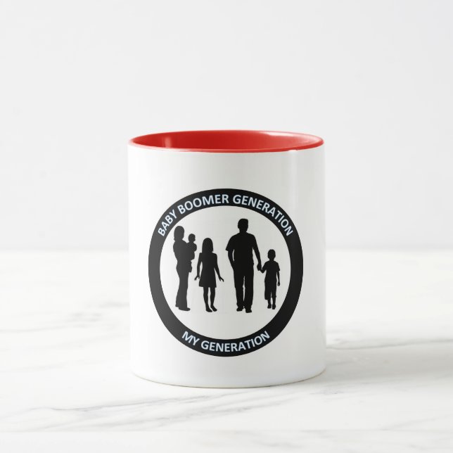 BABY BOOMER Mugg (Center)