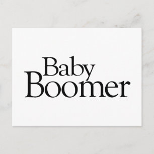 Baby Boomer Vykort