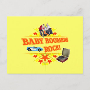 Baby Boomers Sten Vykort